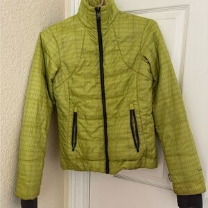 Columbia Women's Lime Green Puffer Jacket